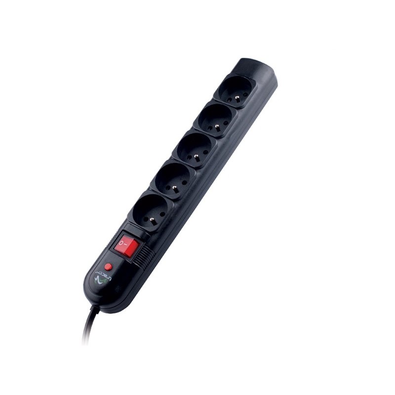 Tracer PowerGuard Black 5 AC outlet(s) 1.8 m