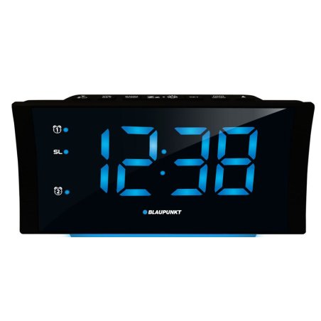 Blaupunkt CR80USB réveille-matin Réveil numérique Noir