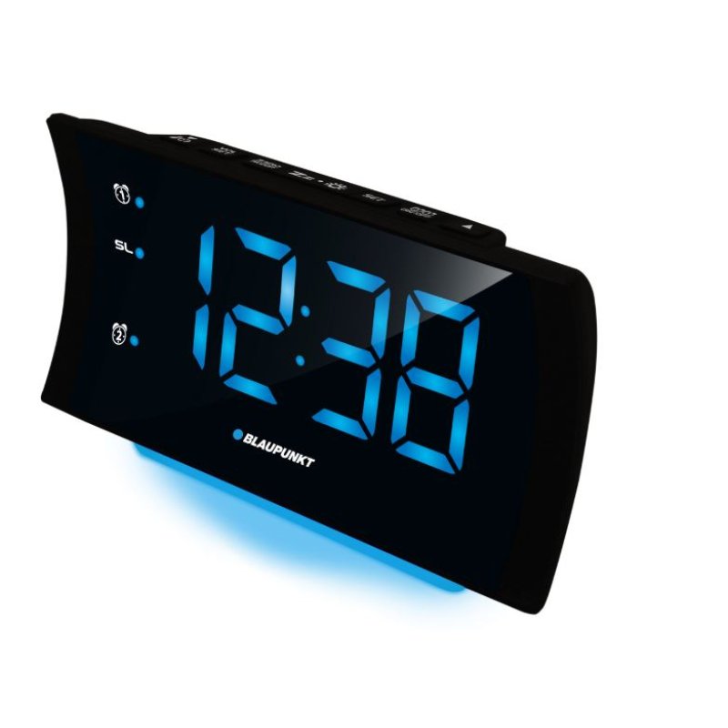Blaupunkt CR80USB alarm clock Digital alarm clock Black