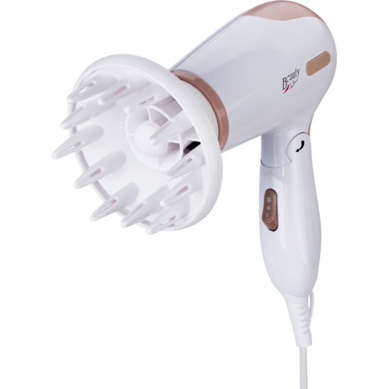 JATA SC47B hair dryer 1200 W Brown, White