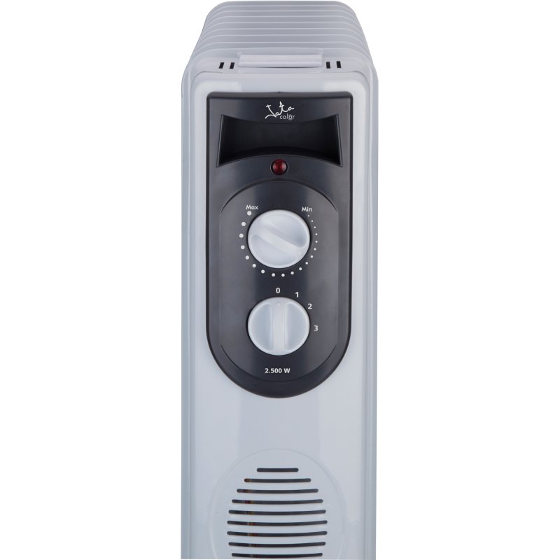 JATA R107 Intérieure Gris 1500 W Chauffage électrique à bain d’huile