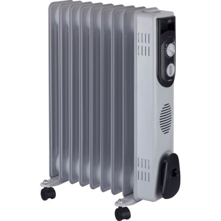 JATA R109 Indoor Grey 2000 W Oil electric space heater