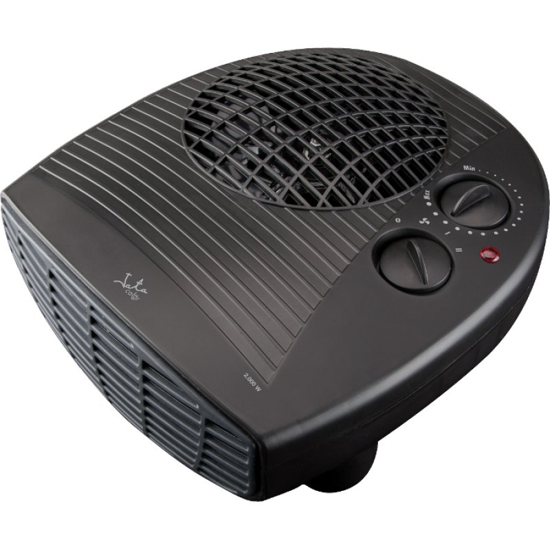 JATA TV63 appareil de chauffage Noir 2000 W Chauffage de ventilateur électrique