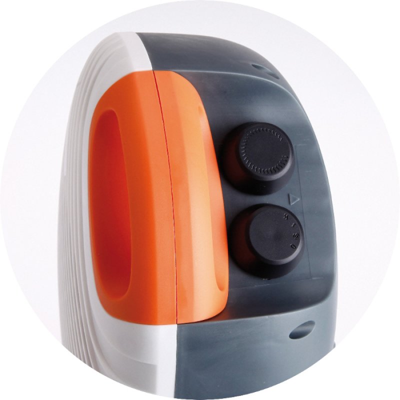 JATA TV64 electric space heater Grey, Orange, White 2000 W Fan electric space heater