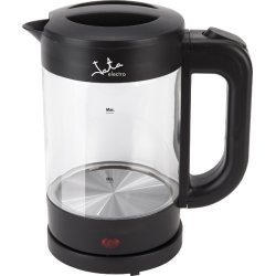 JATA HA702 bouilloire 1,2 L 1500 W Noir, Transparent