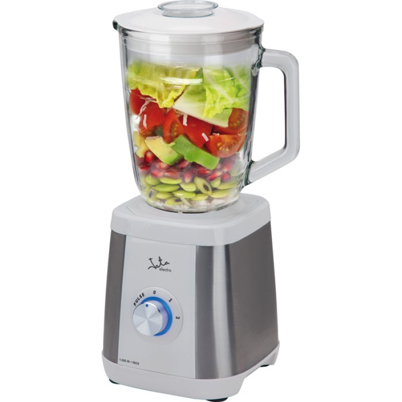 JATA BT797 blender 1.5 L Tabletop blender 1300 W Grey, Stainless steel