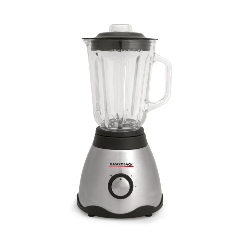 Gastroback Vital 1.5 L Tabletop blender 850 W Black, Stainless steel