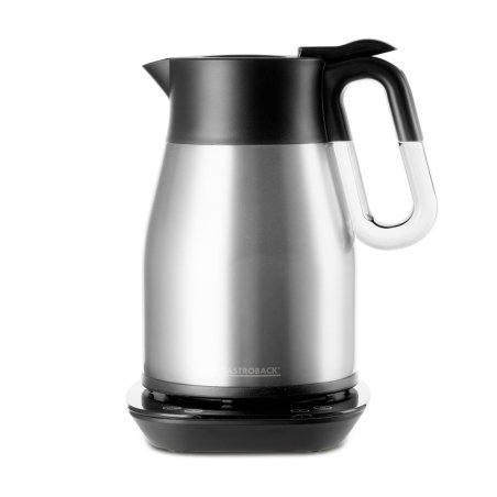 Gastroback Design Advanced Thermo electric kettle 1.7 L 2200 W Black, Stainless steel