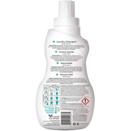 Attitude A52038 Laundry Detergents Plastic Bottle