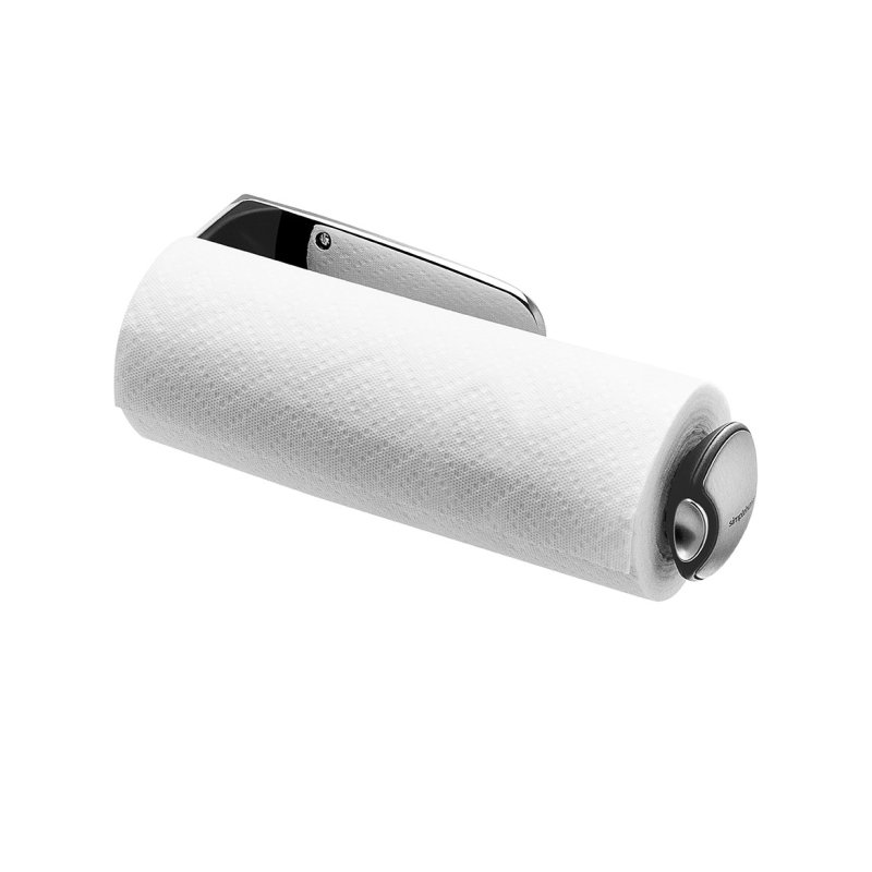 Simplehuman KT1024 Long Quick Load Wall Mounted Kitchen Roll Holder