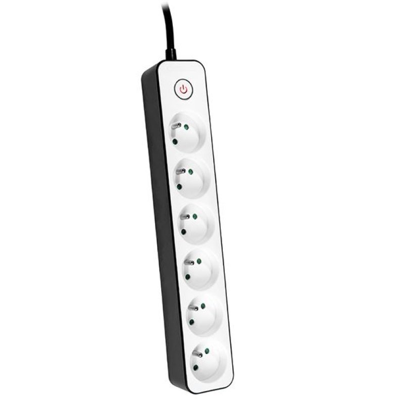 Tracer Zebra Black, White 6 AC outlet(s) 1.5 m