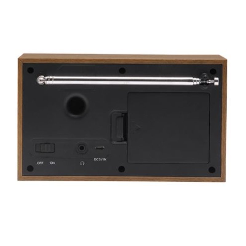 Denver DAB-46DARK GREY radio Internet Analog & digital Black, Brown