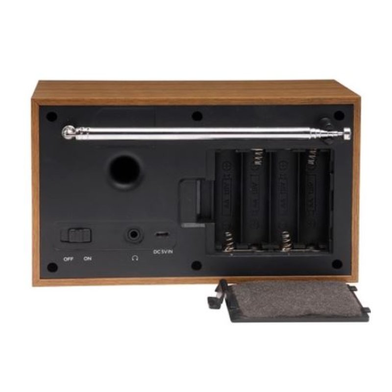 Denver DAB-46WHITE radio Internet Analog & digital Brown, White