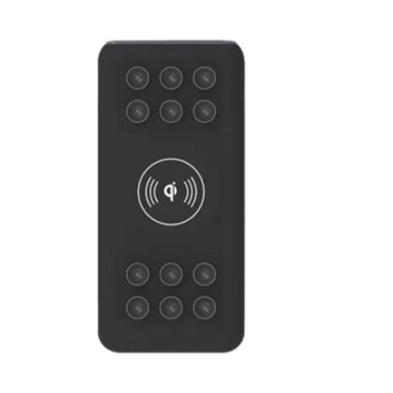 Denver PBQ-10001 banque d'alimentation électrique Lithium Polymère (LiPo) 10000 mAh Recharge sans fil Gris