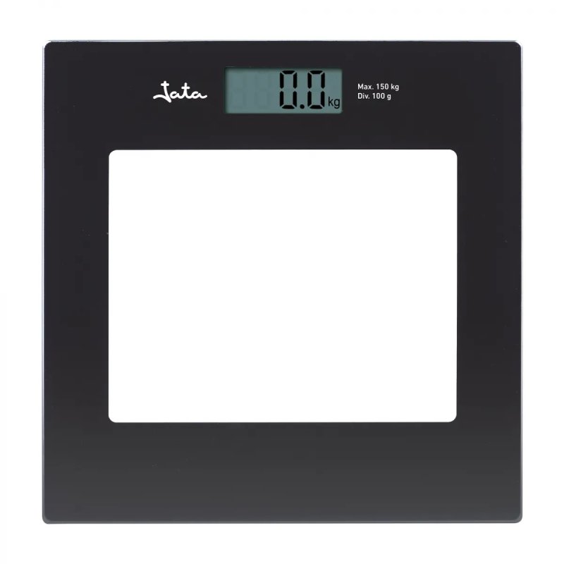 JATA 290 Square Black Electronic personal scale