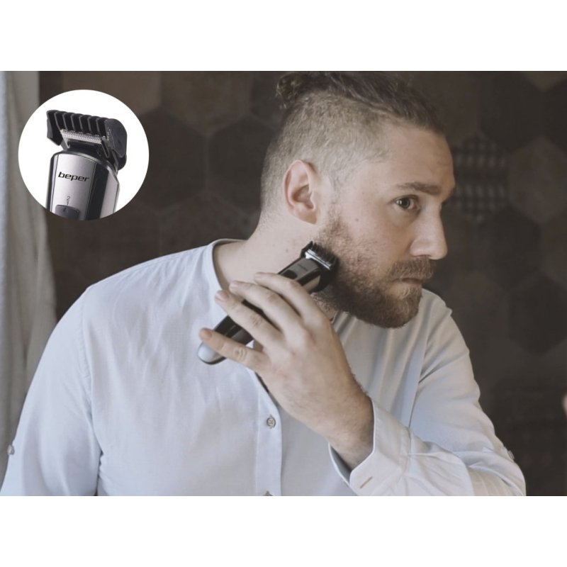 Beper 40.742 body groomer/shaver Black, Grey