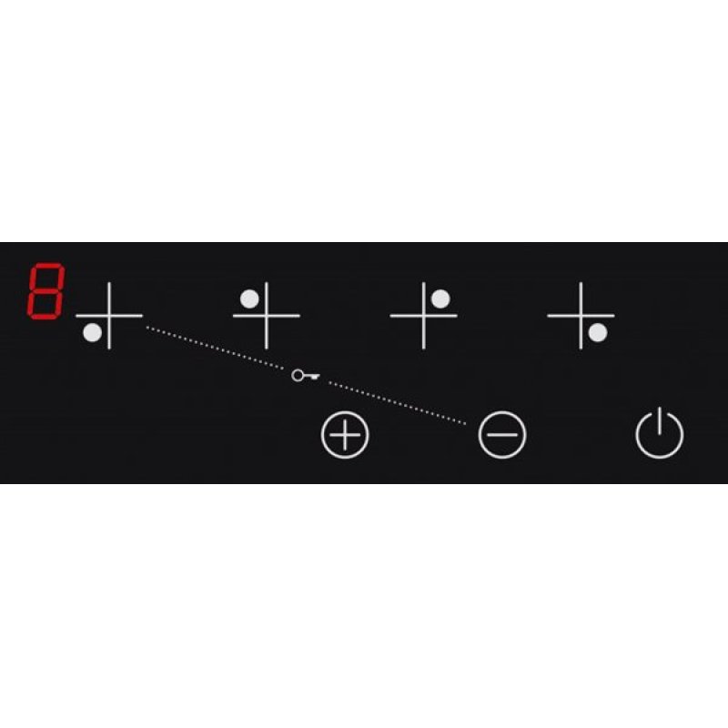 Edesa EVT-6421 X Black Built-in Ceramic 4 zone(s)