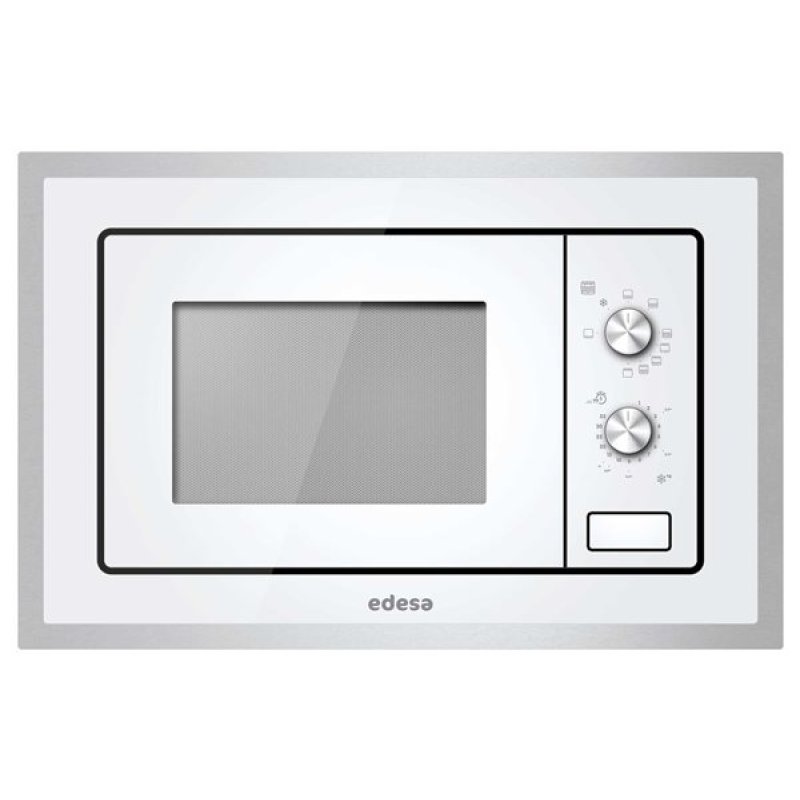 Edesa EMW-2010-IG XWH Intégré Micro-ondes grill 20 L 800 W Blanc