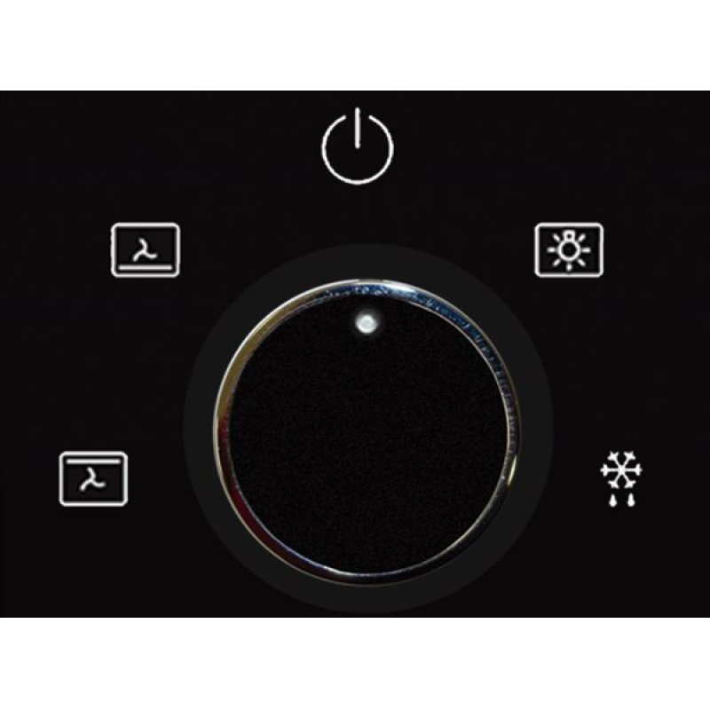 Edesa EOE-7040 BK 70 L A Noir, Acier inoxydable