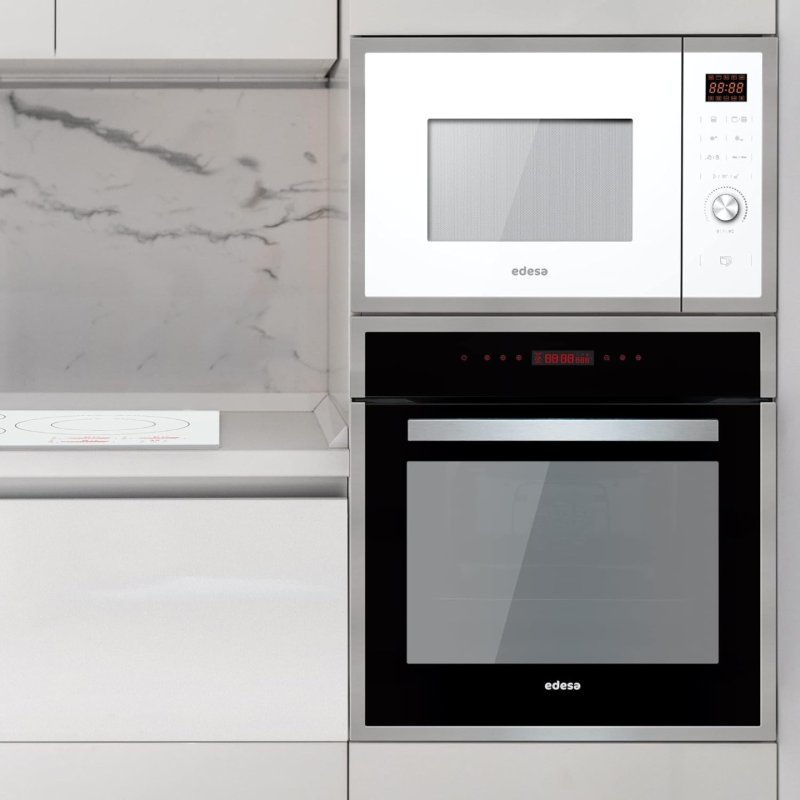 Edesa EOE-7050 BK 70 L A Noir, Acier inoxydable