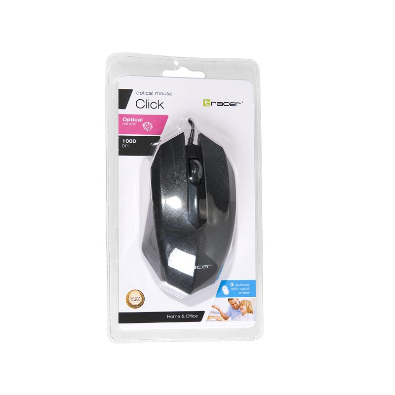 Tracer Click souris USB Type-A Optique 1000 DPI