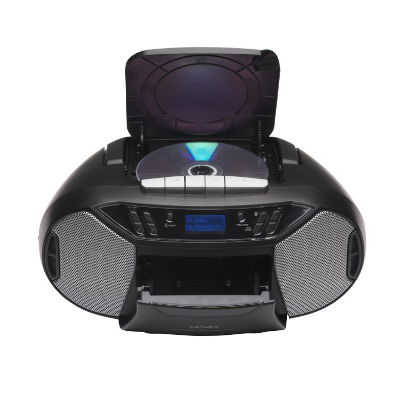 Denver TDC-250 CD player Portable CD player Black, Silver