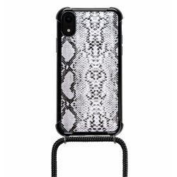 Coros Snake coque de protection pour téléphones portables 15,5 cm (6.1") Housse Noir, Blanc