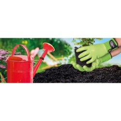 Spontex Garden Versatile Gardening Gloves for Wet Gardening with Adjustable Cuffs Small 6-6.5