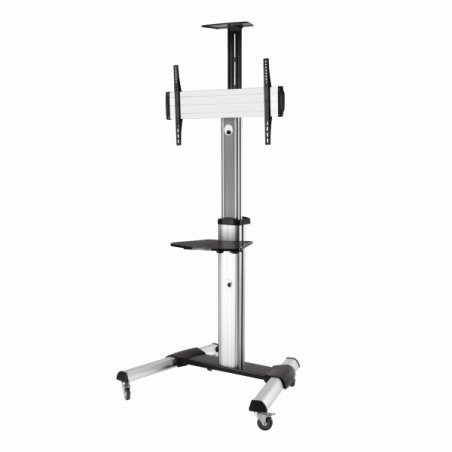 SBOX FS-446 monitor mount / stand 177.8 cm (70") Black, Stainless steel Floor