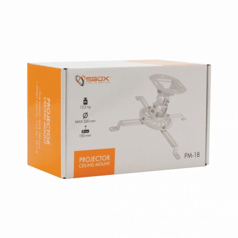 SBOX PM-18 project mount Ceiling White