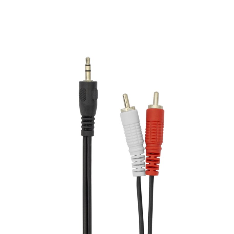 Sbox 3.5-2RCA-M/M-2/R 3.5mm M.-2 X RCA M, 2M
