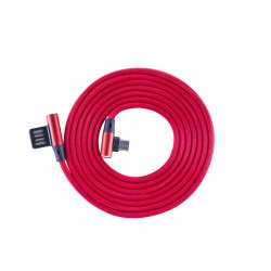 Sbox USB-Micro USB 90 M/M 1.5m USB-MICRO-90R strawberry red