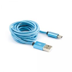 Sbox USB-Type C M/M 1.5m USB-TYPEC-15BL fruity blue