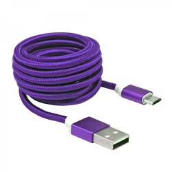 SBOX USB-10315U câble USB 1,5 m USB 2.0 USB A Micro-USB B Violet