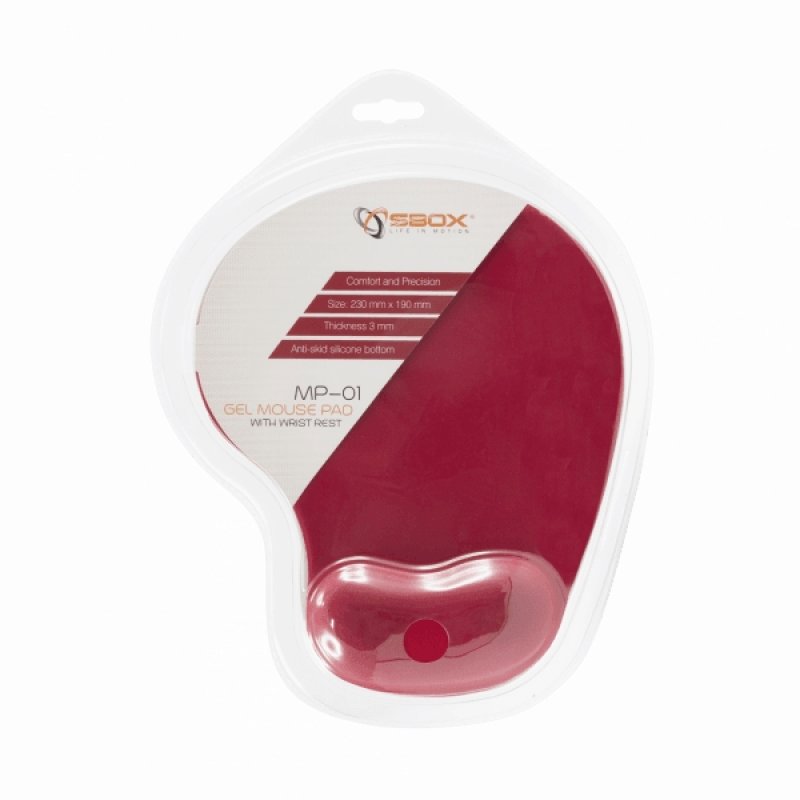 SBOX MP-01R mouse pad Red