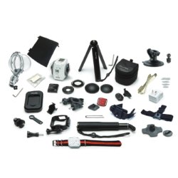 Kodak 4KVR360 action sports camera 21.14 MP 4K Ultra HD CMOS 25.4 / 2.3 mm (1 / 2.3") Wi-Fi 130 g