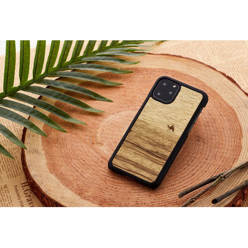 MAN&WOOD SmartPhone case iPhone 11 Pro Max terra black