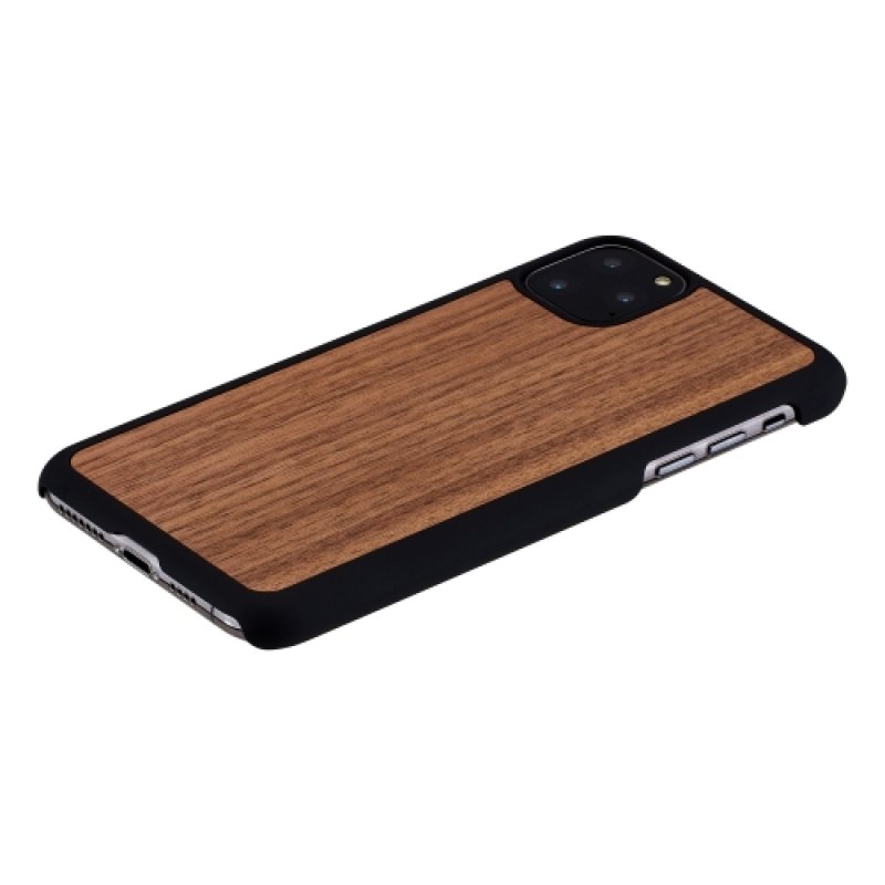 MAN&WOOD SmartPhone case iPhone 11 Pro Max black walnut black