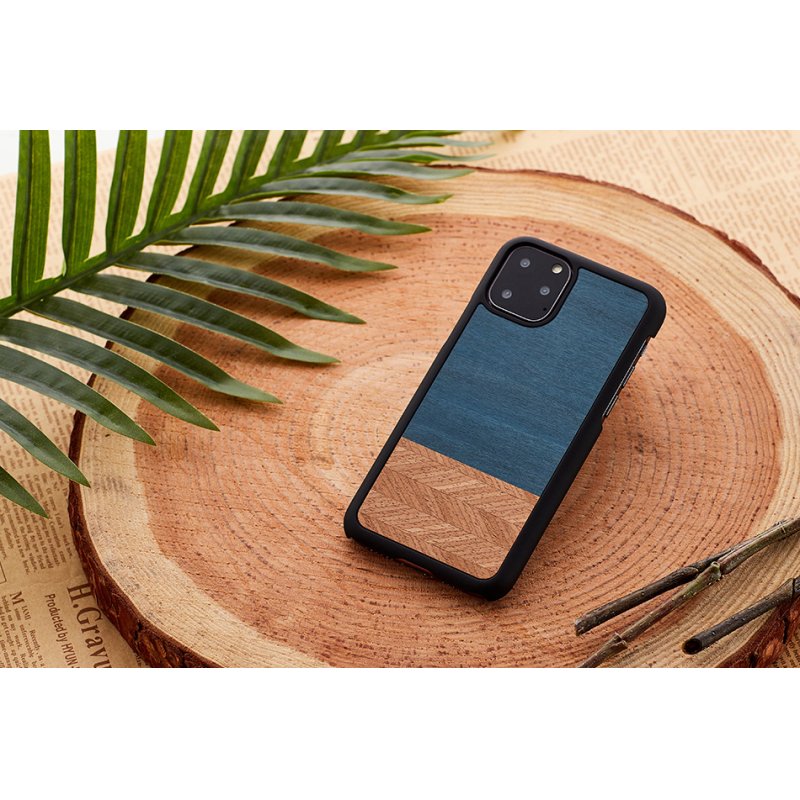 MAN&WOOD SmartPhone case iPhone 11 Pro Max denim black