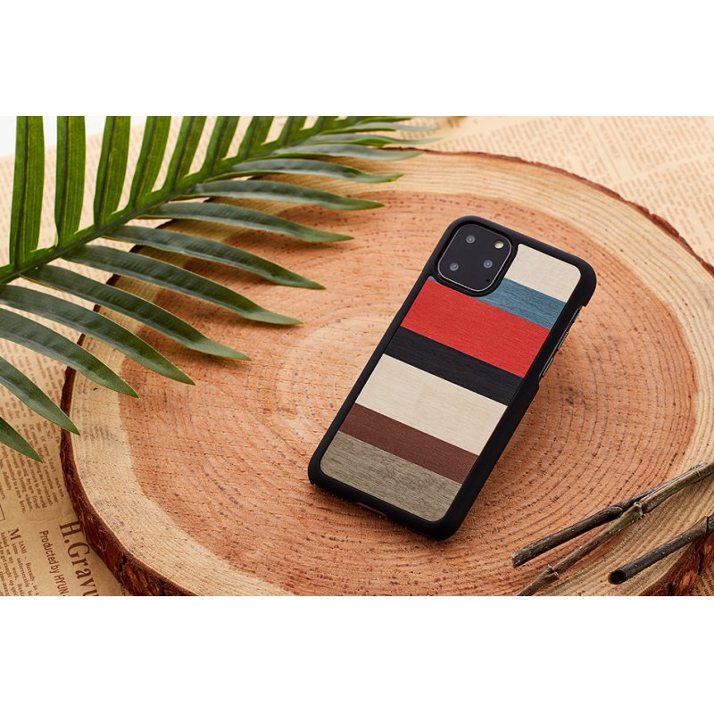 MAN&WOOD SmartPhone case iPhone 11 Pro Max corallina black