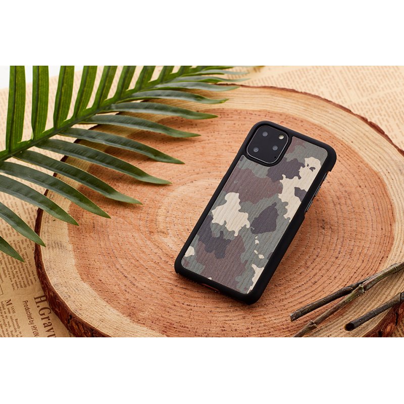 MAN&WOOD SmartPhone case iPhone 11 Pro Max camouflage black