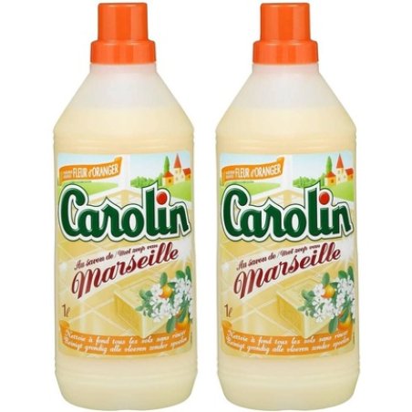 Carolin Floor Cleaning Agent, Savon De Marseille, Scent: Orange Blossoms, 1 L, 2