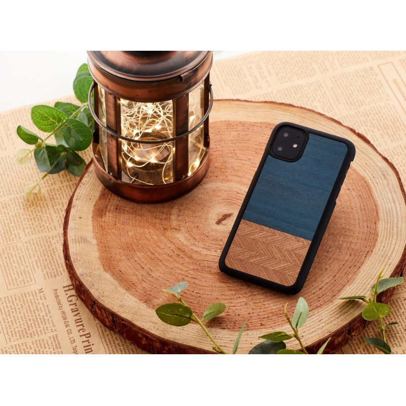 MAN&WOOD SmartPhone case iPhone 11 denim black