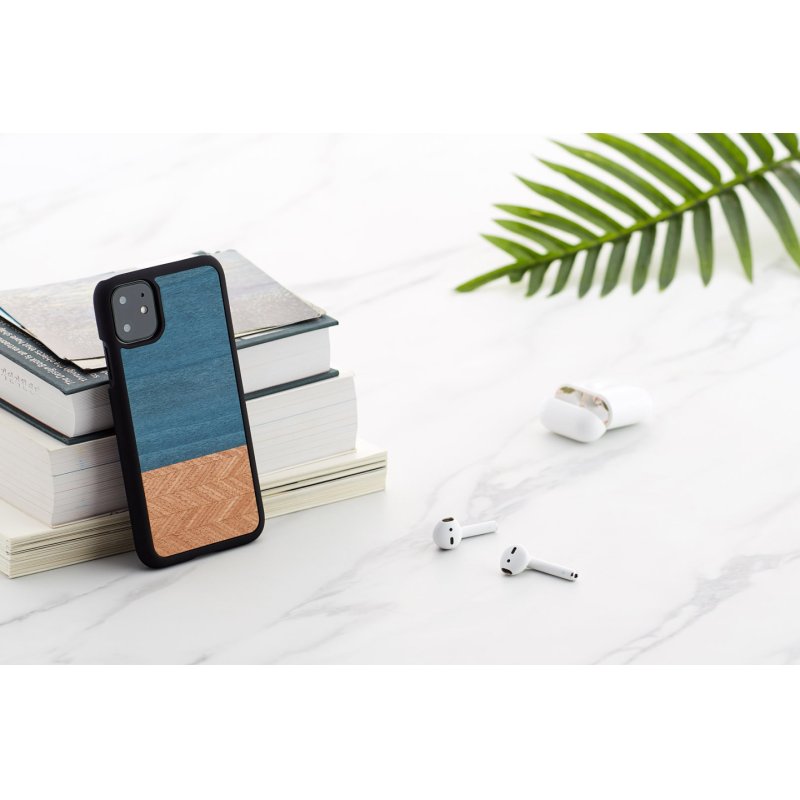 MAN&WOOD SmartPhone case iPhone 11 denim black