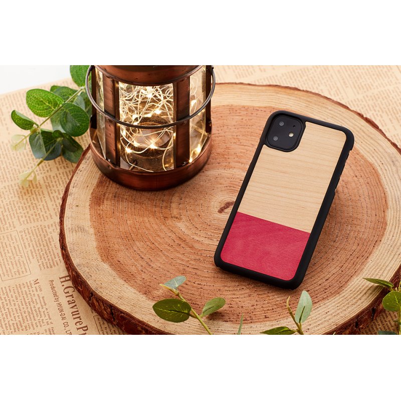 MAN&WOOD SmartPhone case iPhone 11 miss match black