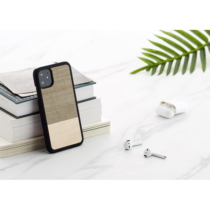 MAN&WOOD SmartPhone case iPhone 11 einstein black