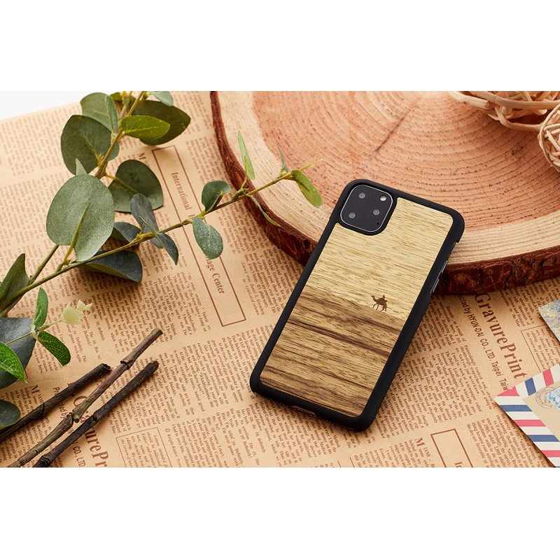 MAN&WOOD SmartPhone case iPhone 11 Pro terra black