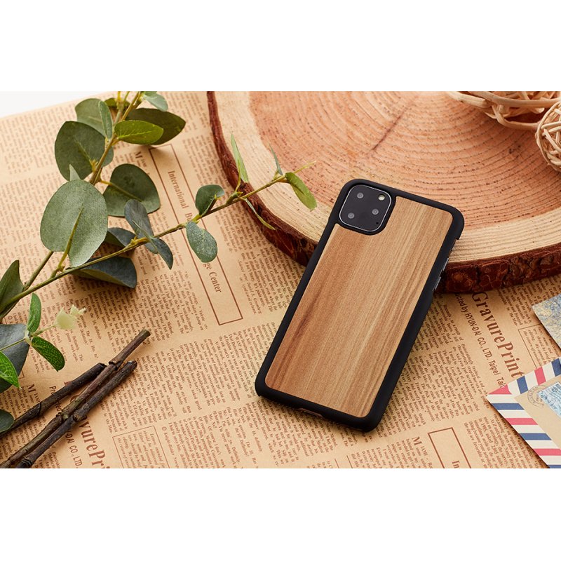 MAN&WOOD SmartPhone case iPhone 11 Pro cappuccino black