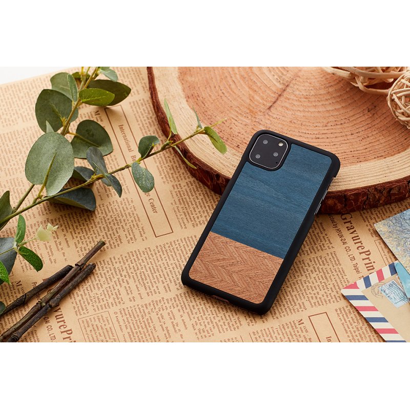 MAN&WOOD SmartPhone case iPhone 11 Pro denim black