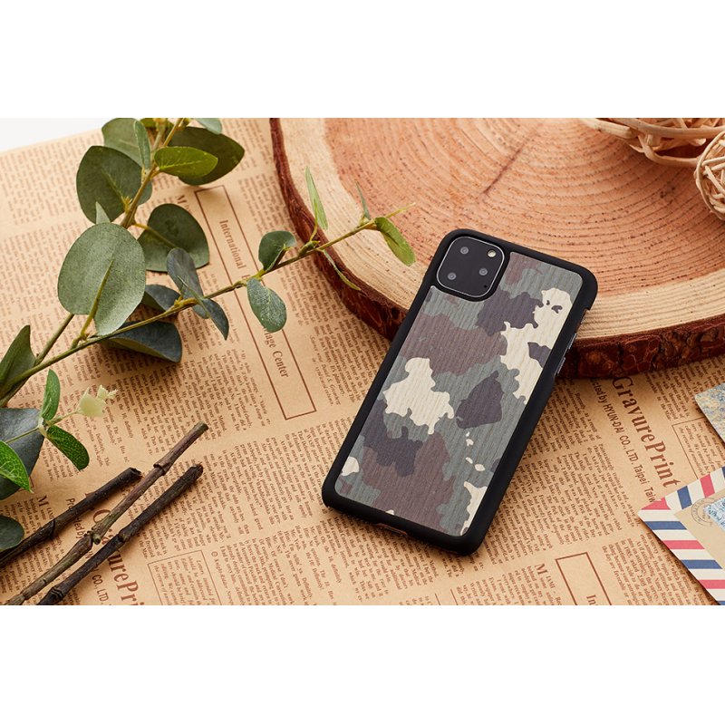 MAN&WOOD SmartPhone case iPhone 11 Pro camouflage black